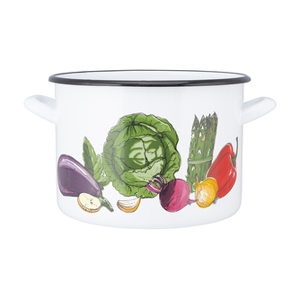 HRNEC ROVNÝ 4.4L PRŮM.20CM VÝŠKA.15CM ZELENINA