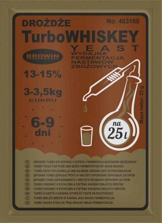Browin Kvasinky Turbo Whiskey 23g 13-15%