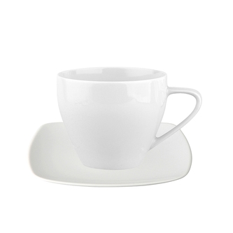 MARIAPAULA MODERNA HRANATÝ BÍLÝ KÁVOVÝ SET 6/12