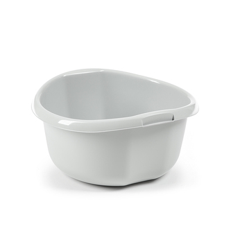 KULATÁ MISKA 10L SVĚTLÝ ŠEDÝ