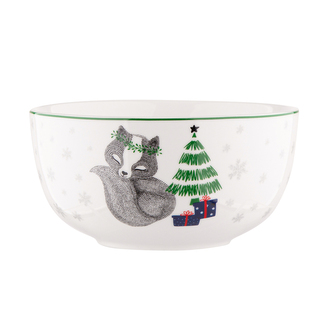 WINTER FRIENDS MISKA NBC 13CM S DEKOREM LIŠKA