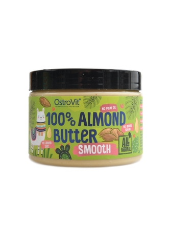 Ostrovit - 100% almond butter smooth 500g mandlové jemné máslo