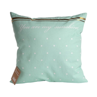 DEKORATIVNÍ POVLAK NA POLŠTÁŘ 40X40 SLUNEČNÍ SVIT