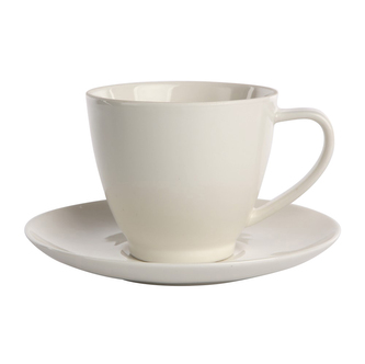 MARIAPAULA ECRU NOVA / KLASICKÁ ŠÁLEK 250ML S PODSTAVCEM 15CM V RÁMCI