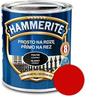 Hammerite Přímo na rez hladký 2,5l Šedý