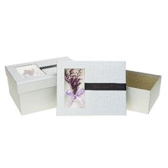 Pudełko prezentowe PUG-22102-PR 3szt ROZETTE