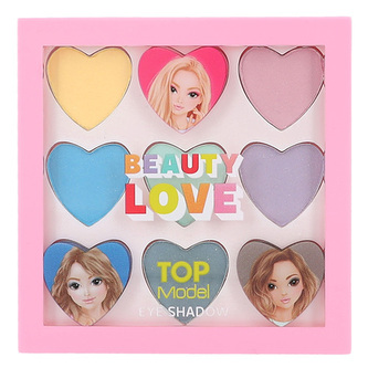 Sada očních stínů Top Model, 9 barev