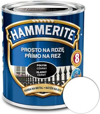 Hammerite Přímo na rez hladký 2,5l Hnědý