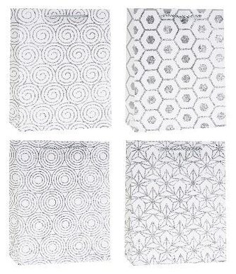 Torebka Lux z brokatem średnia mix ROZETTE