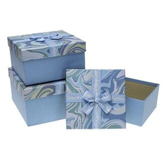 Pudełko prezentowe PUG-23233-KW 3szt ROZETTE