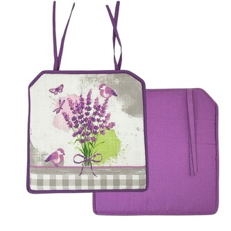 HOME ELEMENTS Podsedák 40*40 cm, Levandule 2024