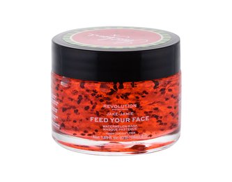 Revolution Hydratační a vyživující maska na obličej vodní meloun x Jake Jamie (Watermelon Hydrating Face Mask) 50 ml woman