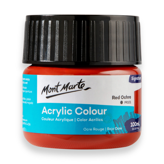 Mont Marte akrylová barva,100ml, rezavá (Red Ochre)