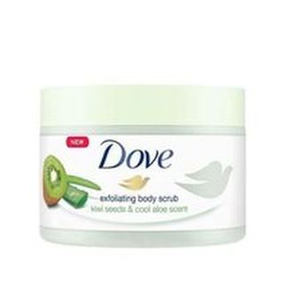 Dove Tělový peeling s kiwi a chladivou vůní aloe vera (Exfoliating Body Scrub) 225 ml woman