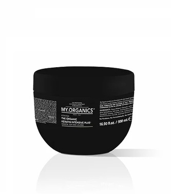 MY.ORGANICS The Organic Keratin Intensive Plus+ intenzivní vyhlazující péče na bázi keratinu 500 ml