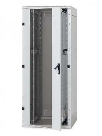 Rack Triton 19'' stojanový 22U/ 600x600 prosklené dveře, šedý Rack Triton 19'' stojanový 22U/ 600x600 prosklené dveře, šedý