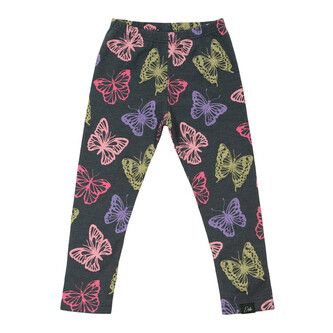Dětské legíny Butterfly; Barva: šedá; Velikost: 98