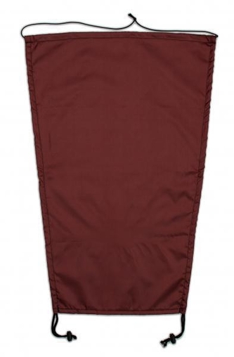 Sluneční clona na kočárek s UV filtrem, 72 cm, hnědá