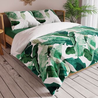 Bavlněné povlečení BANANO 100% bavlna 1x 200x220 cm, 2x povlak 70x80 cm francouzské povlečení MyBestHome