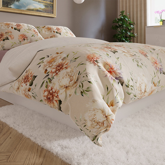 Bavlněné povlečení MANILA 100% bavlna 1x 200x220 cm, 2x povlak 70x80 cm francouzské povlečení MyBestHome