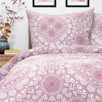 Mikrovláknové povlečení   | CALLOWAY | vzor mikrovlákna | 140x200 cm + 1*70x80 cm | 880242 Homla