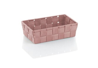 KELA Košík Alvaro plast starorůžová 23x15 cm KL-24351