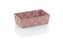 KELA Košík Alvaro plast starorůžová 23x15 cm KL-24351