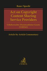 Act on Copyright Content Sharing Service Providers