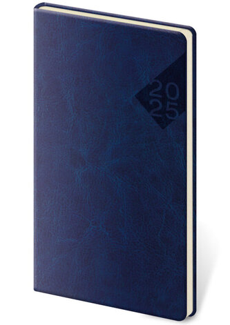 Diář 2025 Nebrasca týdenní kapesní modrá