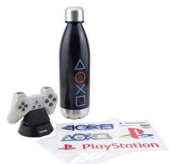 Dárkový set Playstation s lampou (18 x 26 x 9 cm)