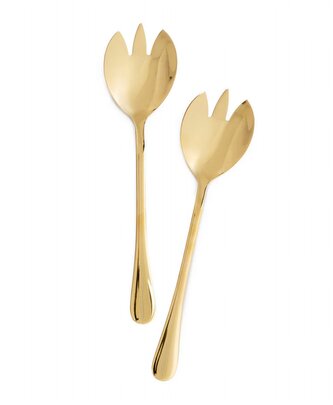 Sada | STILO | zlaté salátové lžíce | 2 ks | 854229 Homla