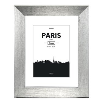 Hama rámeček plastový PARIS, stříbrná, 10x15 cm