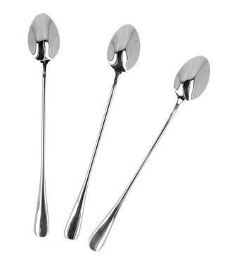 Sada | STILO | stříbrné lžičky na latté | 3 ks | 821528 Homla