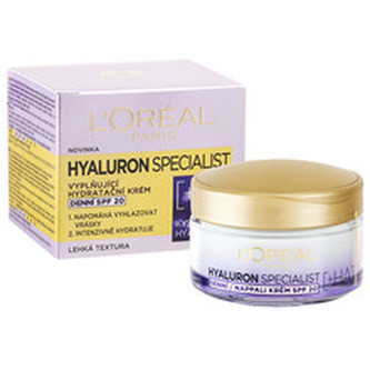L´Oréal Paris Vyplňující hydratační denní krém Hyaluron Specialist SPF 20 50 ml woman