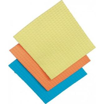 Utěrka houbová 18x15cm-3ks s EAN