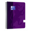 Oxford, Zápisník Nordic Touch, A5+, 70 listů, čistý, fialová