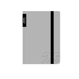 Diář A6 týdenní PASTELINI šedá 2025, 14,3 × 20,5 cm