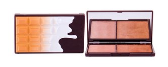 Revolution Rozjasňující a bronzující paletka na tvář (Mini Chocolate Bronze And Shimmer) 11 g woman