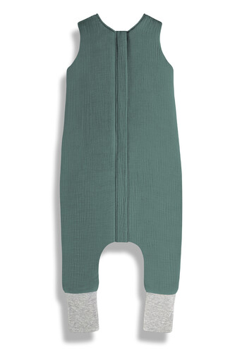 Mušelínový spací pytel s nohavicemi Sleepee Ocean Green M