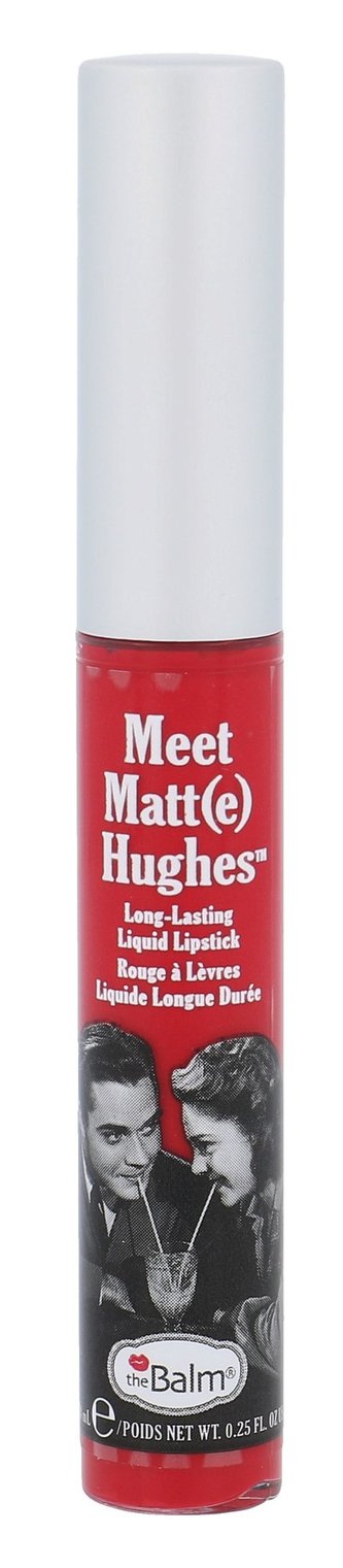 theBalm Dlouhotrvající tekutá rtěnka Meet Matt(e) Hughes 7,4 ml Dlouhotrvající tekutá rtěnka Meet Matt(e) Hughes 7,4 ml - Odstín Devoted Bright Red woman