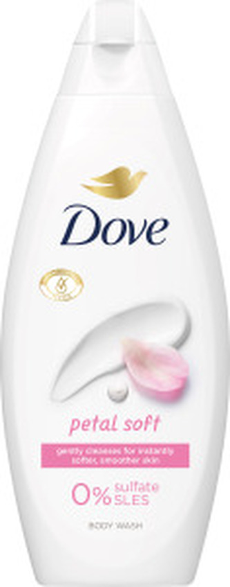 Dove sprchový gel, petal soft, 250 ml