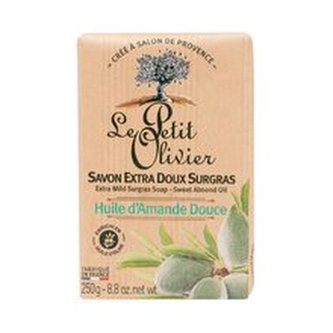 Le Petit Olivier Extra jemné přírodní mýdlo Mandlový olej (Extra Mild Surgras Soap) 250 g woman