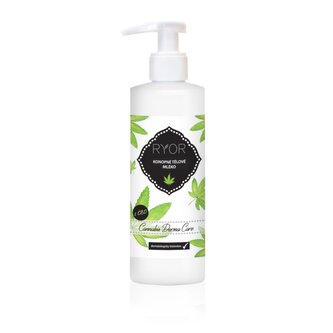 RYOR Konopné tělové mléko Cannabis Derma Care 200 ml woman