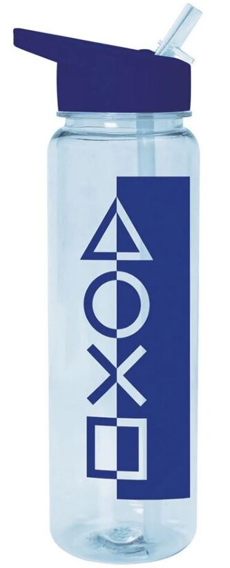 Plastová láhev na pití Playstation: Modrý tón (objem 700 ml)
