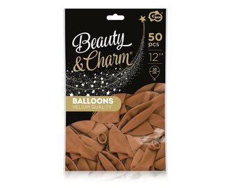 Balony Beauty&Charm pastelowe 30cm 50szt