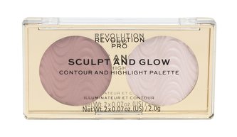 Revolution Konturovací paletka Sculpt and Glow Sands of Time (Sculpt and Glow Sands of Time Palette) 4 g woman