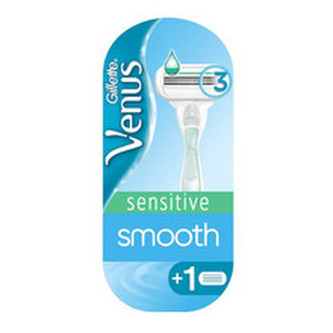 Gillette Holicí strojek Venus Smotth Sensitive + náhradní hlavice 2 ks woman