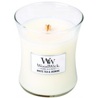 WoodWick Vonná svíčka váza White Tea & Jasmine 275 g unisex