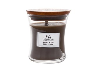 WoodWick Vonná svíčka váza Amber & Incense 85 g unisex