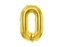 Foliová číslice - zlatá 0 - 72 cm